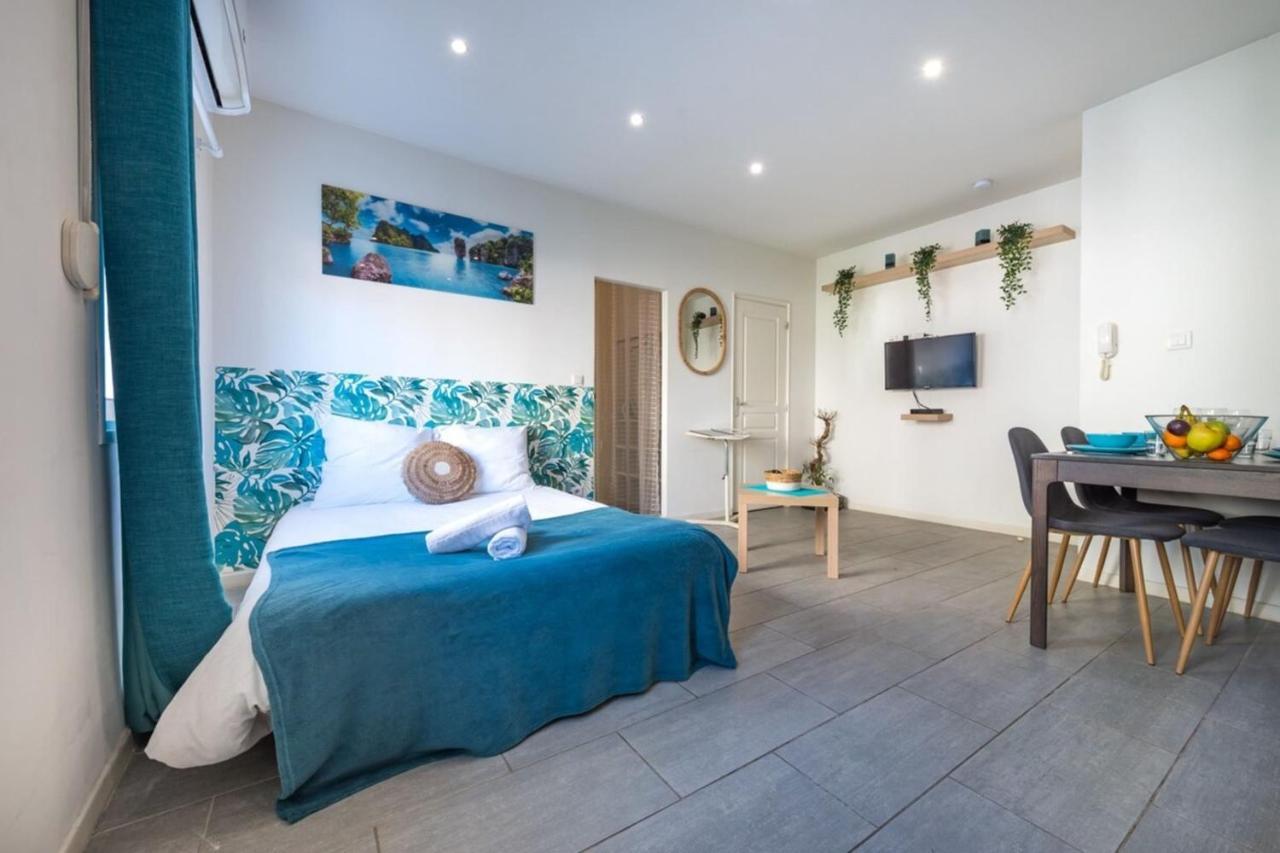 Exotic Chic & Calm - Lumineux - Clim/Wifi/Netflix Appartement Marseilles Buitenkant foto