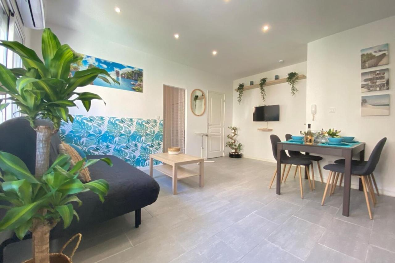 Exotic Chic & Calm - Lumineux - Clim/Wifi/Netflix Appartement Marseilles Buitenkant foto