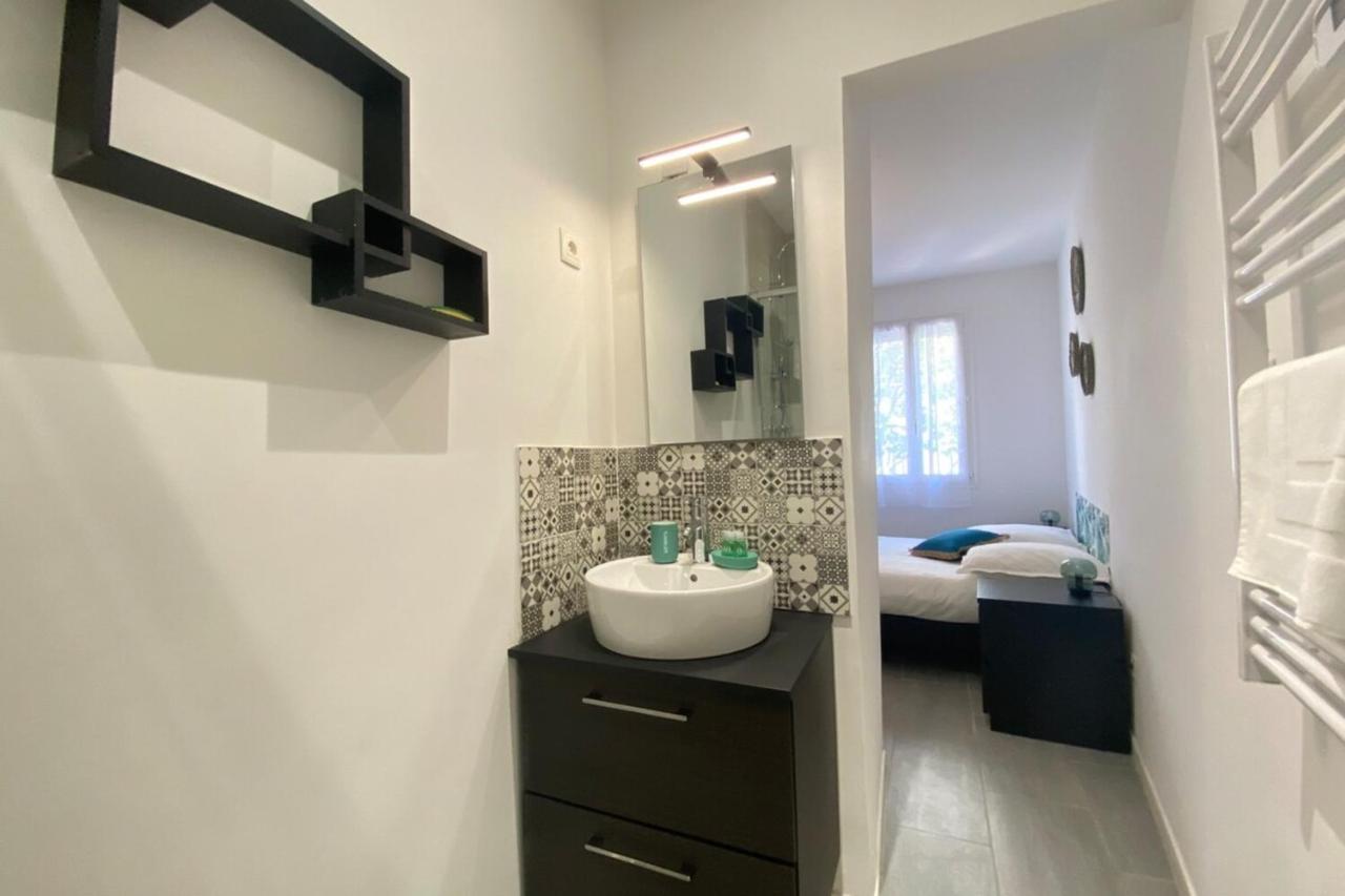 Exotic Chic & Calm - Lumineux - Clim/Wifi/Netflix Appartement Marseilles Buitenkant foto